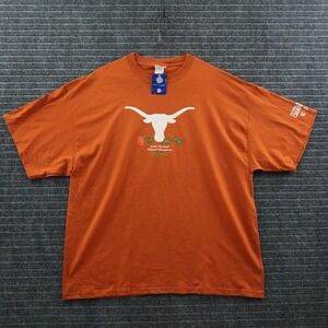 Viatran Texas Longhorns T-Shirt 2XL Orange 2005 National Champions Rose Bowl